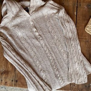 Route 66 Henley Hooded Sweater